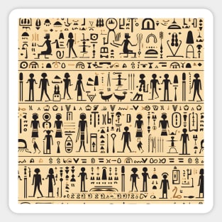 Ancient Egyptian Pattern 19 Sticker